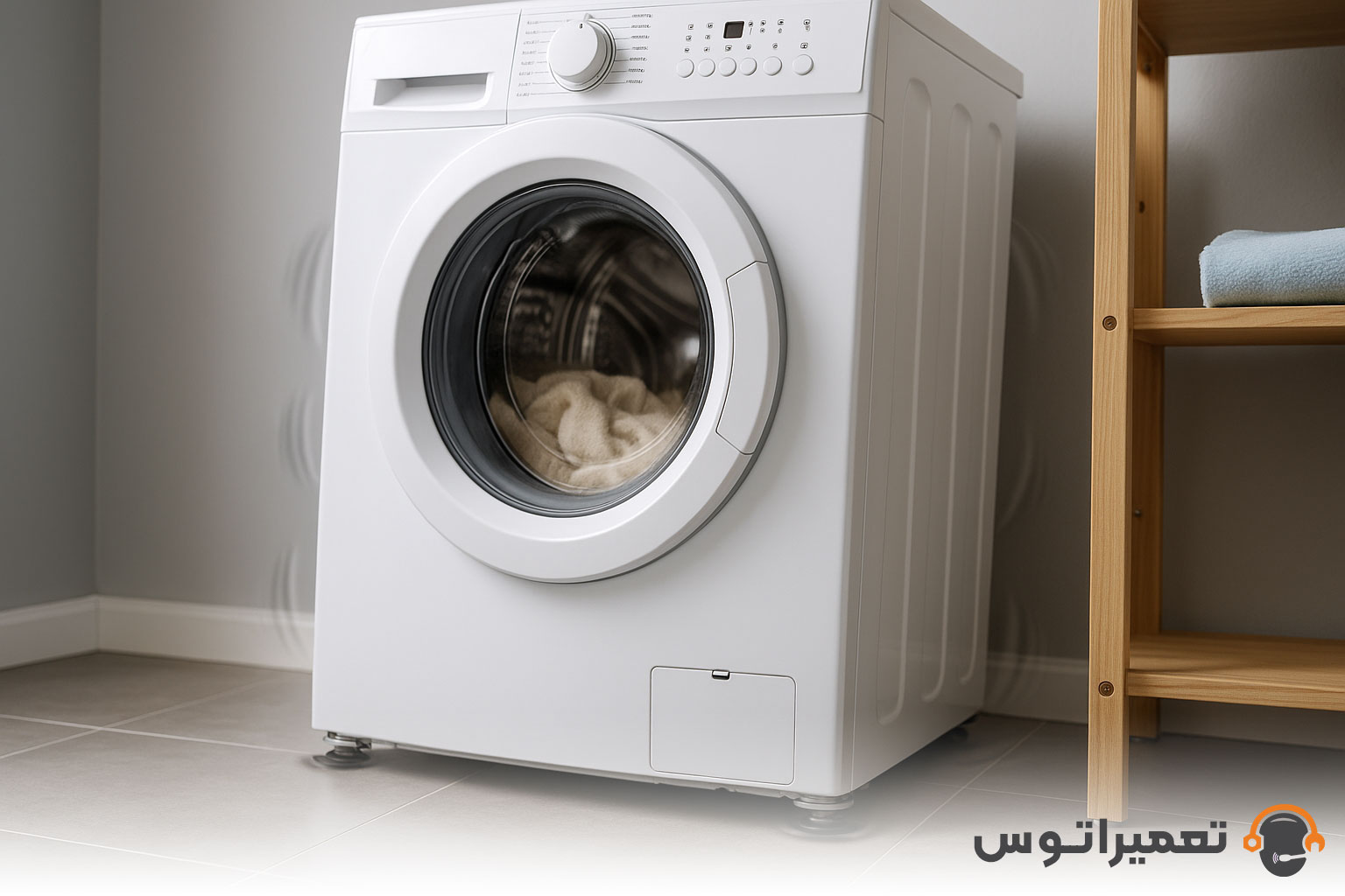 علت لرزش ماشین لباسشویی چیست؟